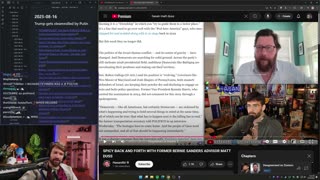 [Mirror] Destiny YouTube Stream