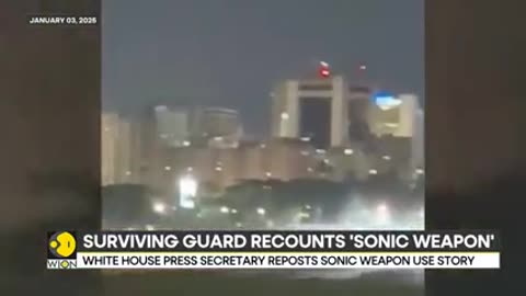 DID US USE SECRET WEAPON TO CAPTURE MADURO❓ SURVIVING GUARD RECOUNTS NSONIC WEAPON 📺 WION NEWS