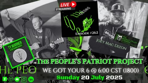 THE PEOPLE'S PATRIOT PROJECT- WE GOT YOUR 6 @ 6:00