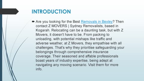Best Removals in Bexley