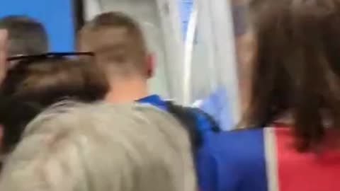 Distressing scenes as fans are crushed into trains ahead of UCL final 😡