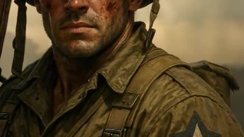WWII Soldier Tribute: Standing Tall for Freedom