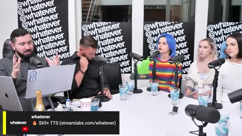 Feminist With Blue Hair ATTACKS Andrew Tate's....