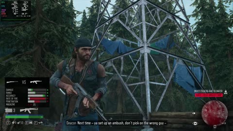 Days Gone on linux on rx 6700xt 12gb (pika os)