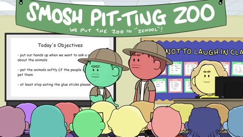 Shayne Topp's Chimpanzee Crash Out - Smosh Animated