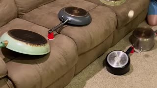 Is a frying pan a musical instrument