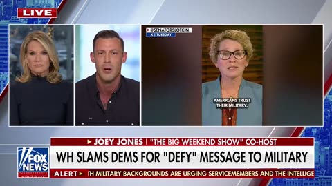 Joey Jones Hammers Democrats for Telling Military To Defy Trumps Orders