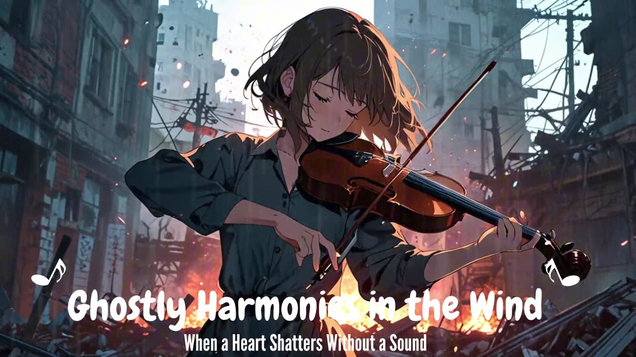 🌬️ Ghostly Harmonic in the Wind | Hauntingly Beautiful & Deeply Emotional Instrumental Music