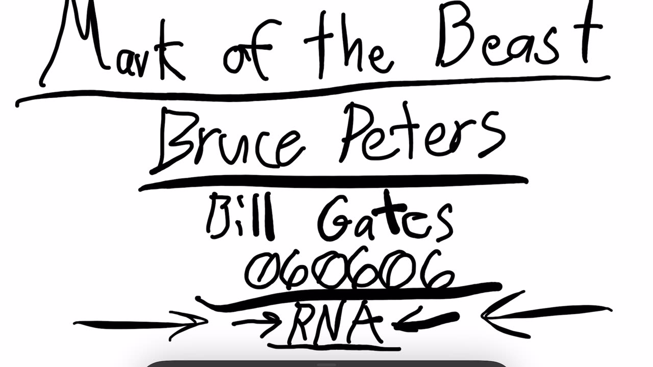 Bruce Peters’ mark of the beast