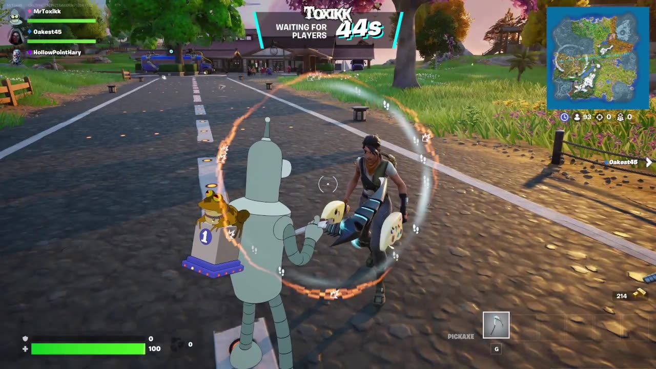 Stop looking at me, swan. (Fortnite)