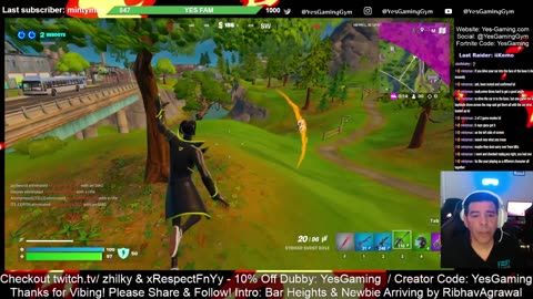 Sat Live on Fortnite Daily Show with Host DjS Oh YES! Gaming in Fishers