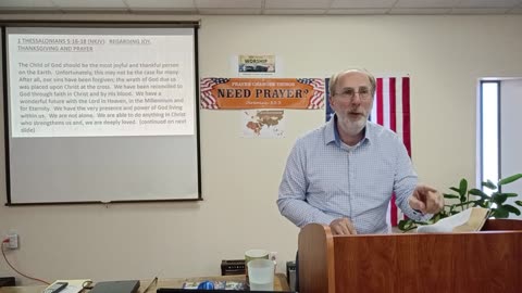 1 Thessalonians 5:12-28 (How Shall We Live, part 2)