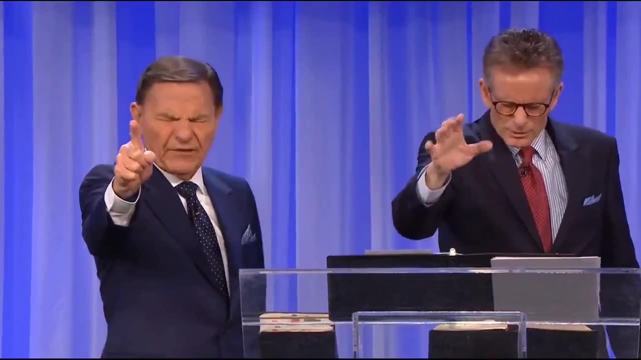 That time Kenneth Copeland "executed judgment" on COVID and calls for a vaccine