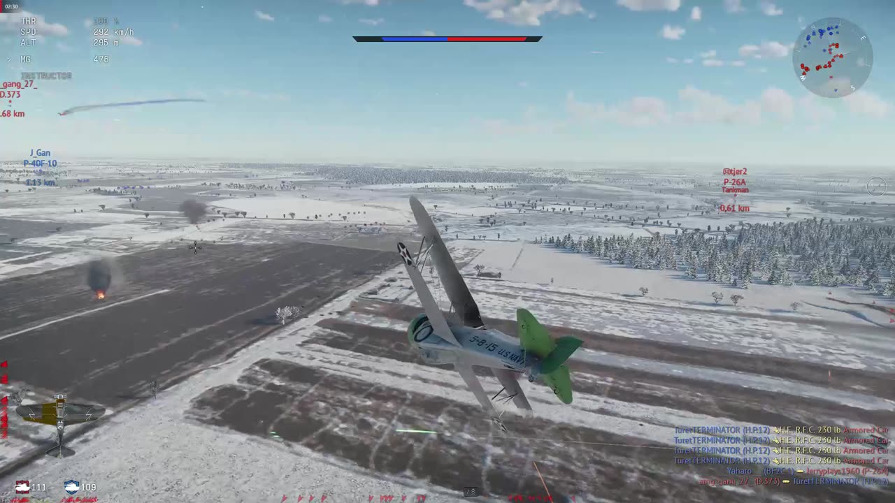 🎮War Thunder destroyed by D371 Fighter✈️🔥 #warthunder #ww2