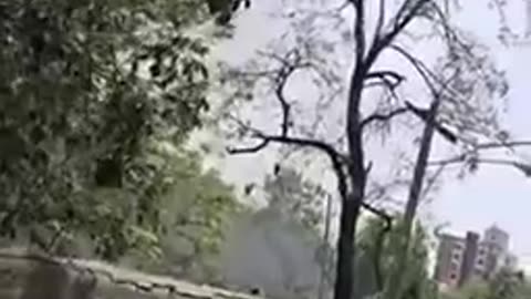 Additional footage near the Owen prison that was attacked by the IAF