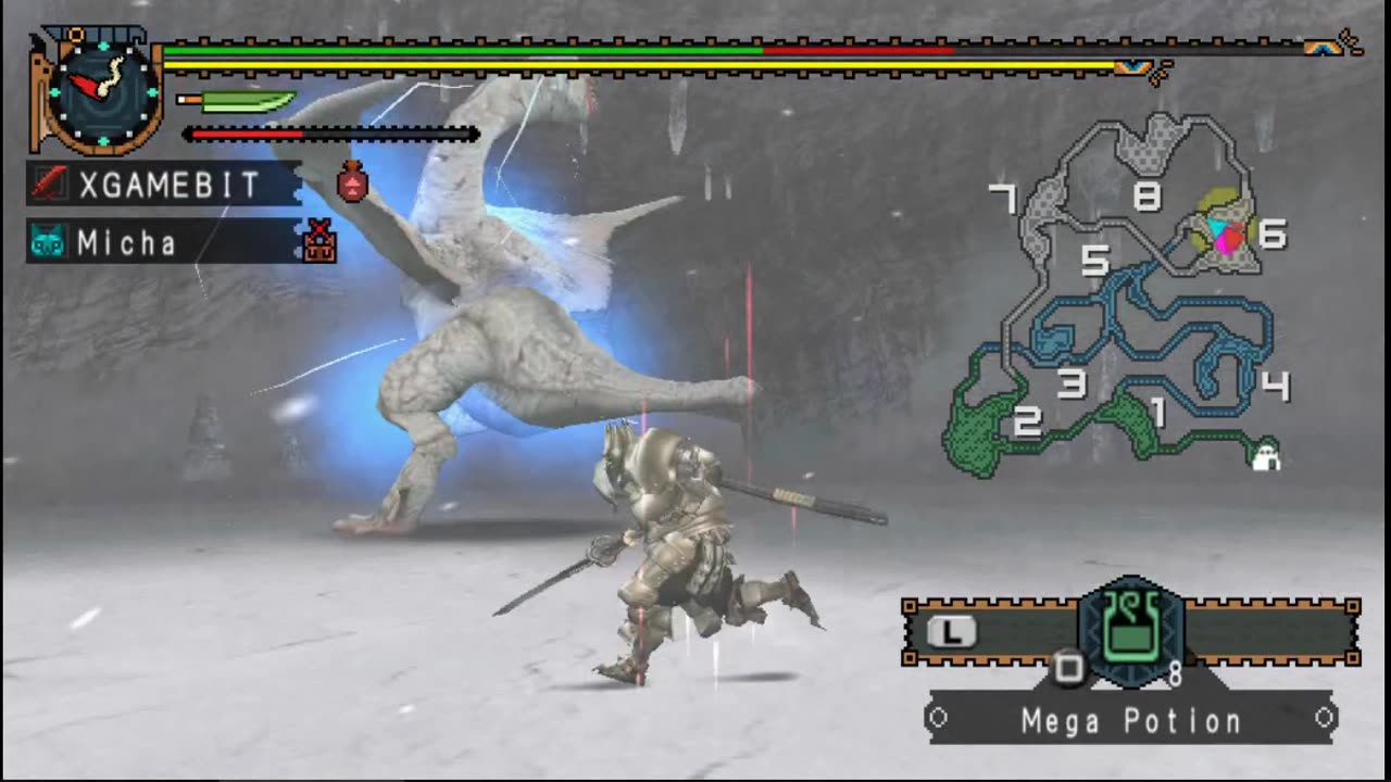 Monster Hunter Freedom Unite HD Psp PC Gameplay Part 10.