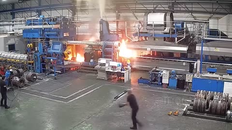 A portal to hell at an aluminum plant that swallowed up the entire shop in a matter of seconds.