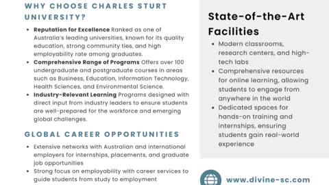 Unlock Your Future with Charles Sturt University & Divine Associates