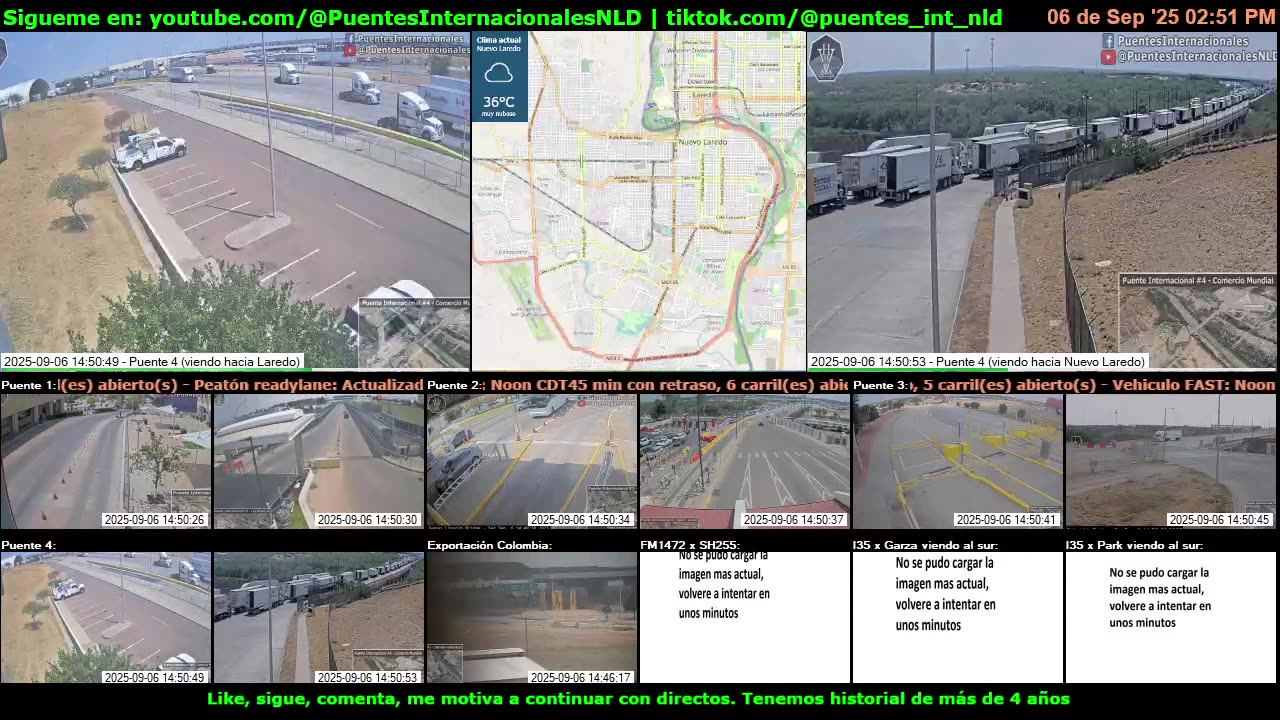 Puentes Internacionales NLD (Youtube / TikTok)