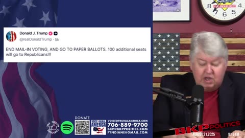Will Trump’s Endorsement Ignites Burt Jones’ Paper Ballot Push?