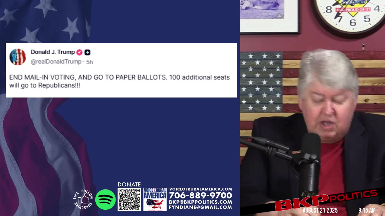 Will Trump’s Endorsement Ignites Burt Jones’ Paper Ballot Push?