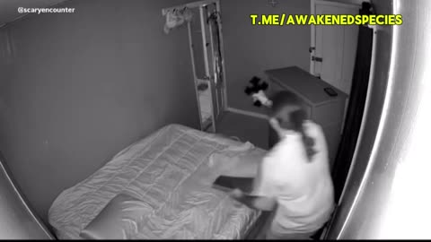 A man praying for protection against the evil spirits but ...