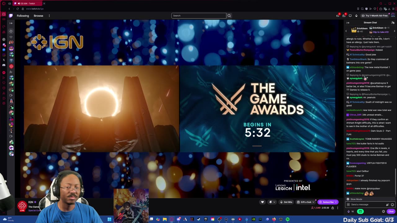 How many awards did I get right.