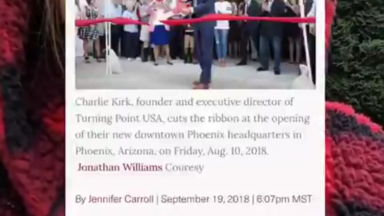 Were/Are Charlie and "Casting Director" Erika Kirk Involved in Child Trafficking?