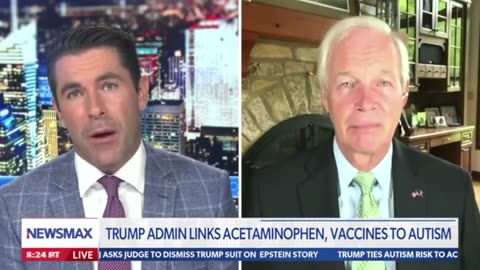 Senator Ron Johnson on Newsmax Rob Schmitt Tonight 9.22.25 