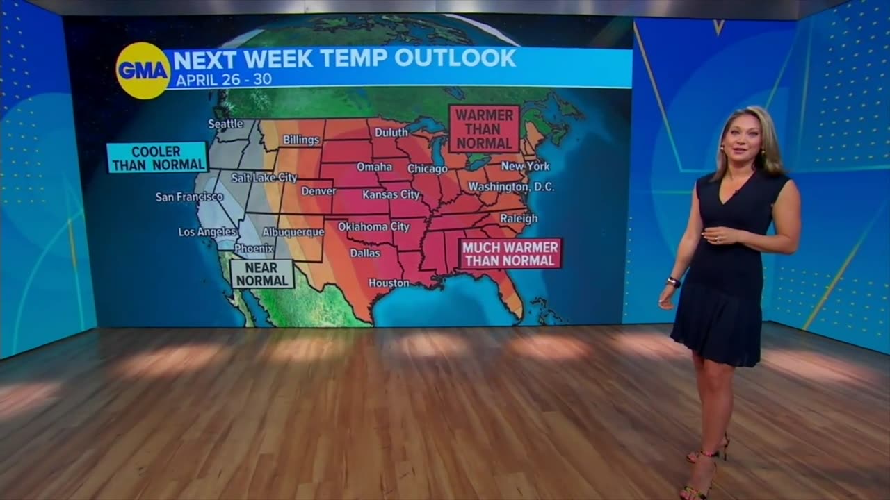 Ginger Zee 👀🔥Good Morning !!🔥April 21, 2025
