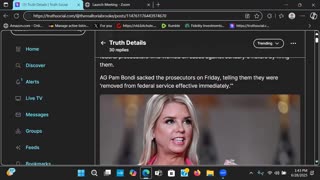 Pam Bondi Fired Jan 6th Prosecutors - Finally