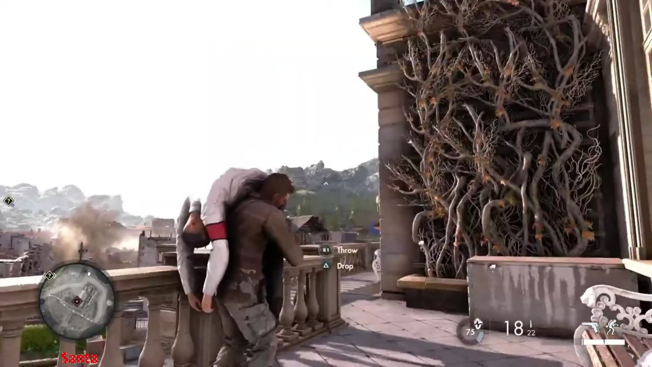 Santa has a body count.(Sniper Elite Reisistance - Mission 6)