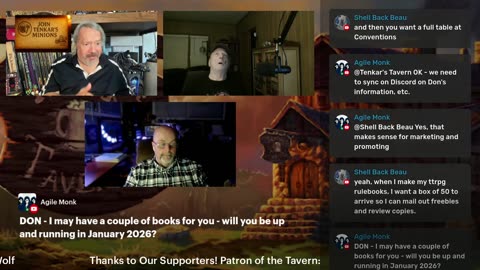 Dungeons, Dragons, & Discourse Live! Tonight, Fri Oct 17th @ 8PM ET