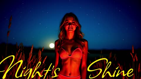 Electronic Music. Song Night's Shine.