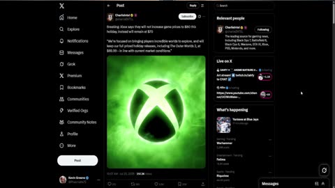 Xbox Blinked! No Price Increase This Holiday Season!