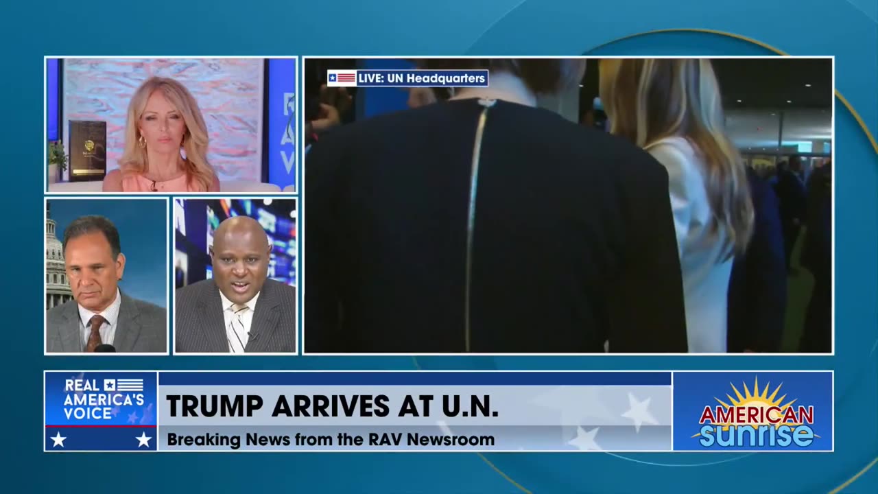 PRESIDENT TRUMP AND FIRST LADY MELANIA ARRIVE TO UNGA