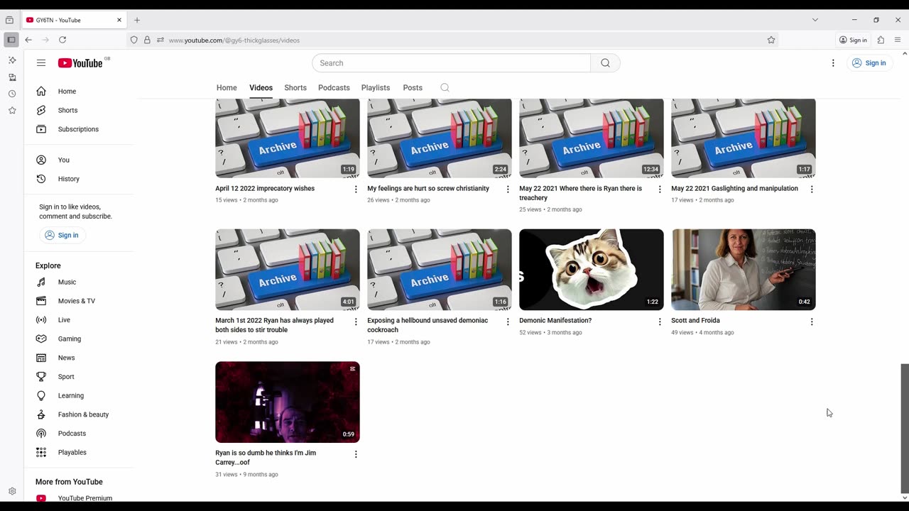 Dear super stalking GY6