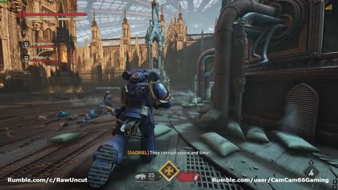 WARHAMMER SPACE MARINE 2 CO-OP Live Clips 1