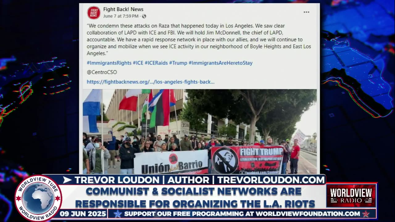 Marxist & Islamic Groups Carry Out Manufactured Chaos in L.A., Will it go Nationwide?