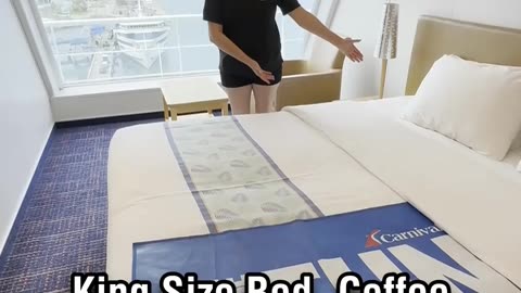 Scenic Ocean View Cabin on Carnival Glory | Tall Man’s Cruise Adventures