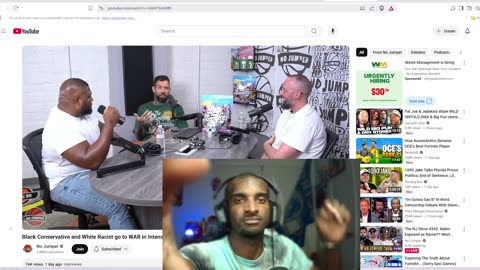 No Jumper Racial Debate Reaction PT 2