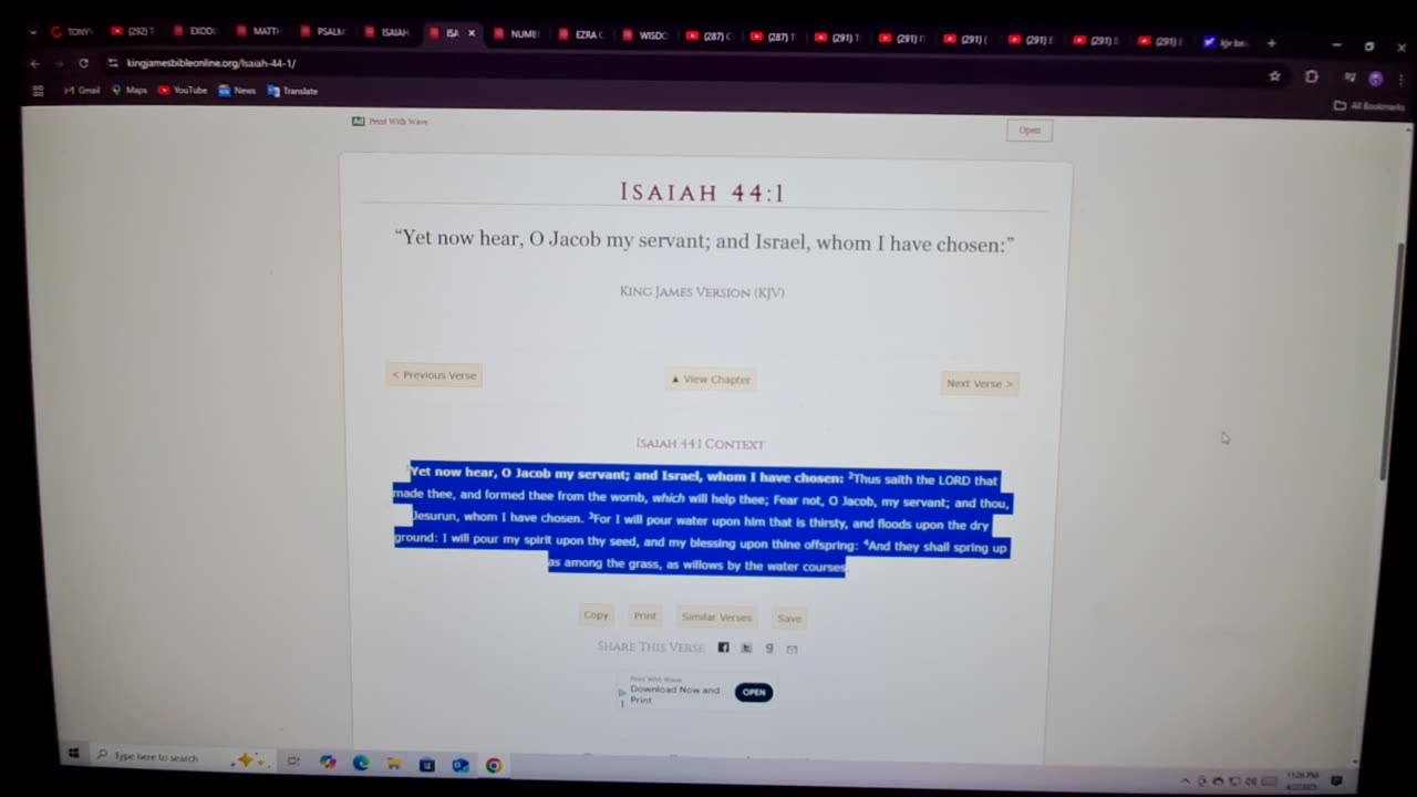 A QUICK HIT FROM A SCENE FROM THE MOVIE,"THE TEN COMMANDMENTS," TO EDIFY THE SHEEP.....