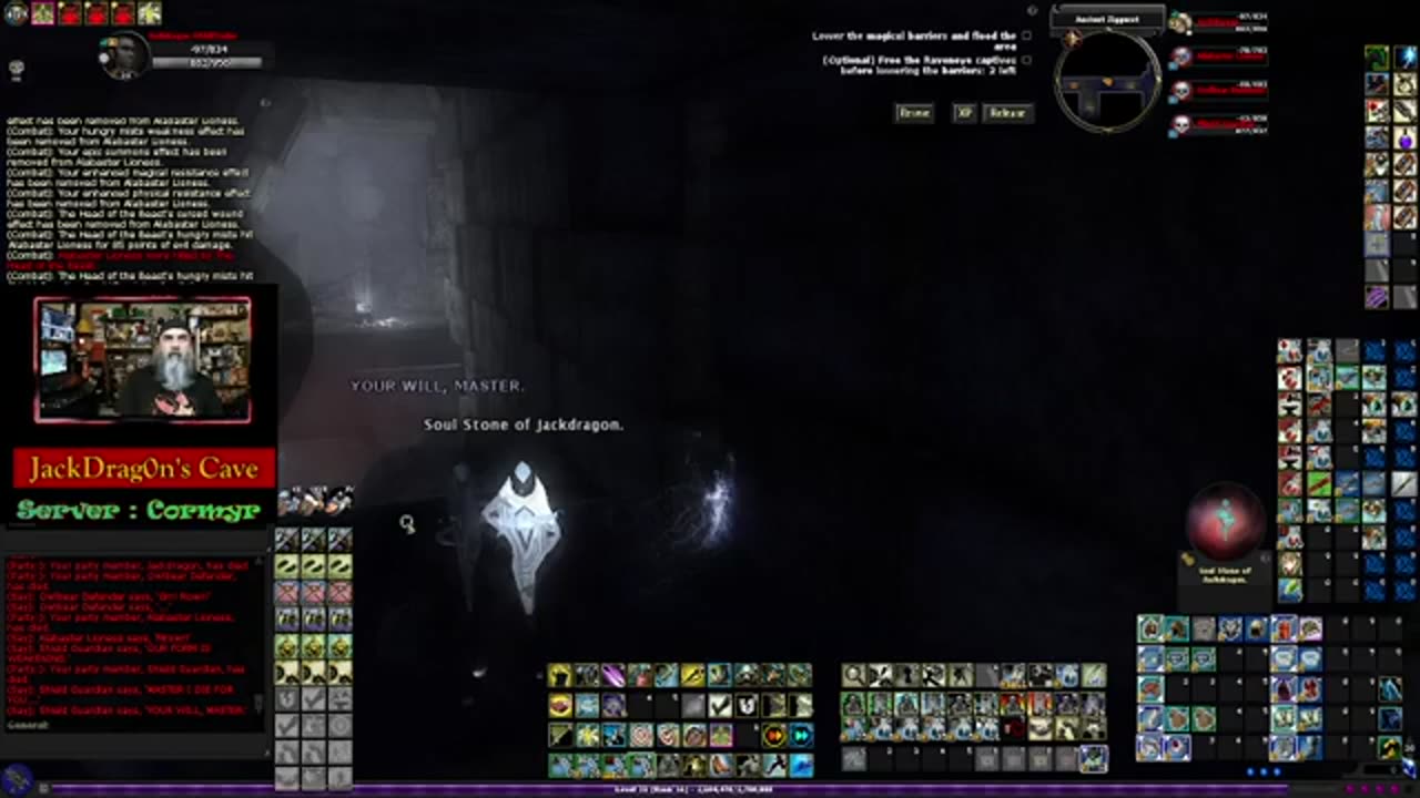 Take the potions... Leave the cannoli... and the wands