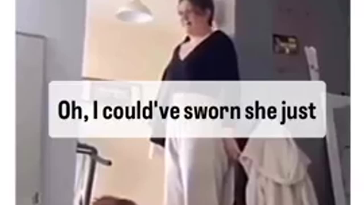 Video of 15 years old golden retriever playing hide and seek with its owner