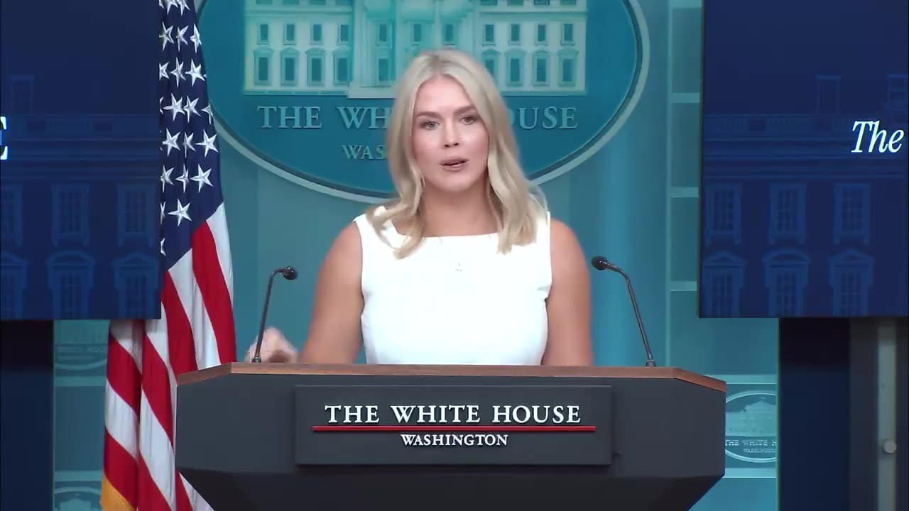 🚨🔥"465 total arrests and counting," says Karoline Leavitt on POTUS's effort to Make D.C. Safe