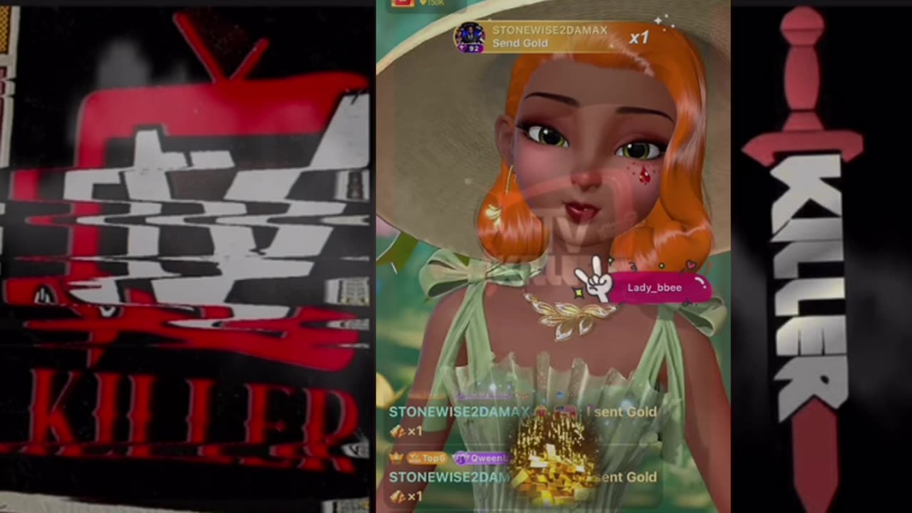 LADY BEE GOING IN ON KK TOM RAT WHILE RECAPPING PETTY BANK STANK ASS & SHA BUTTA