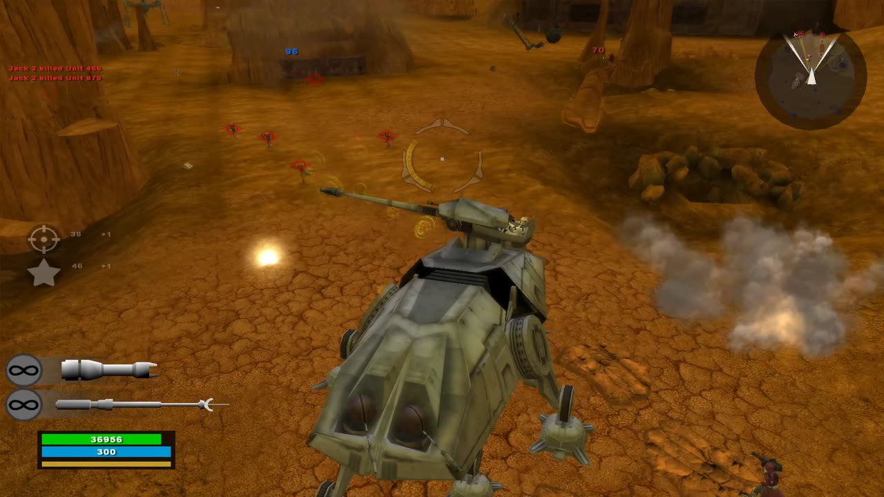 SWBF2 2005: Instant Action Conquest Geonosis Republic Gameplay