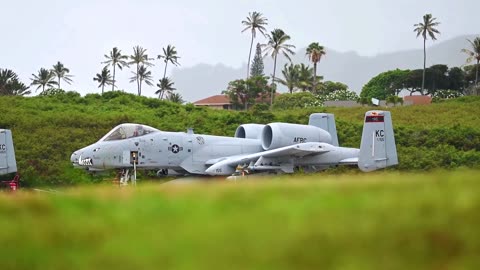 A-10 Warthogs Tear Up the Skies over Hawaii in RIMPAC