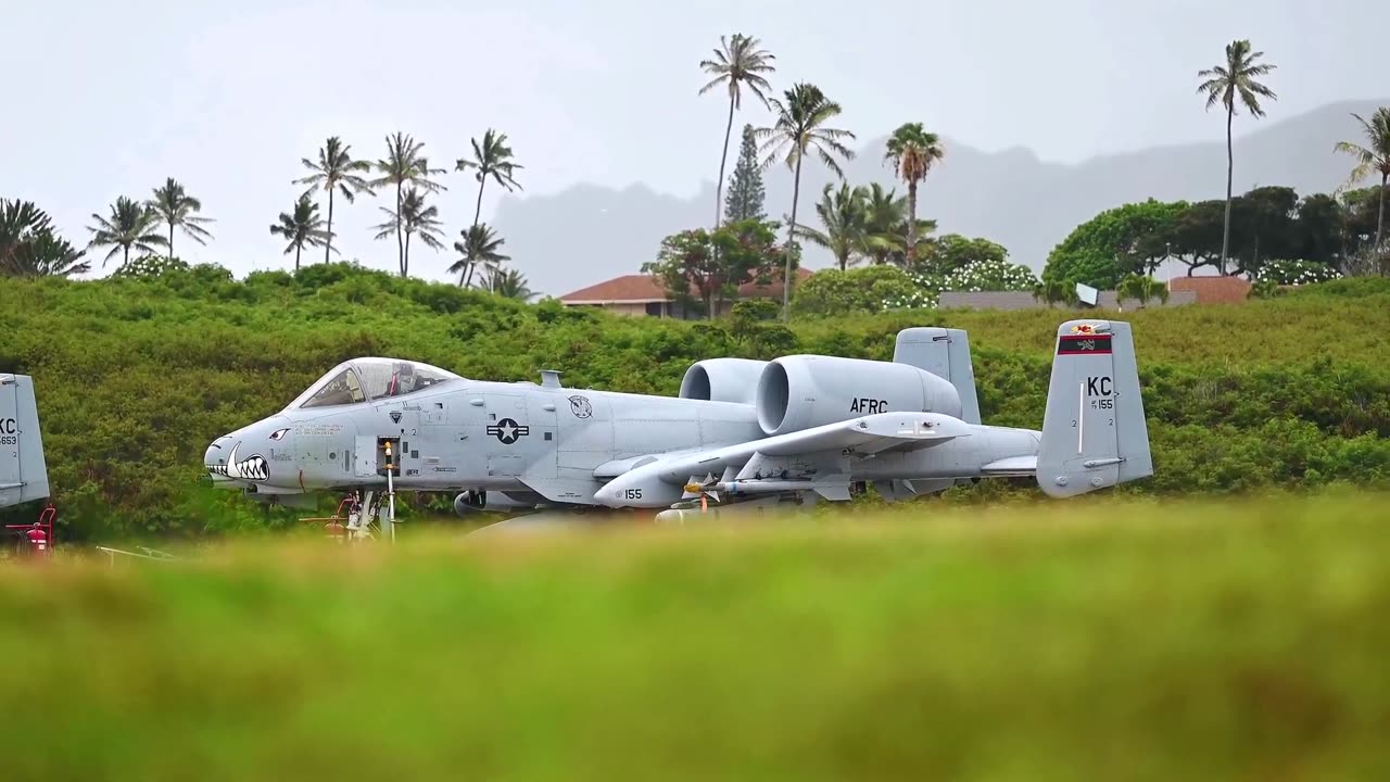 A-10 Warthogs Tear Up the Skies over Hawaii in RIMPAC