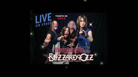 Blizzard of OZZ Live in Taunton Ma